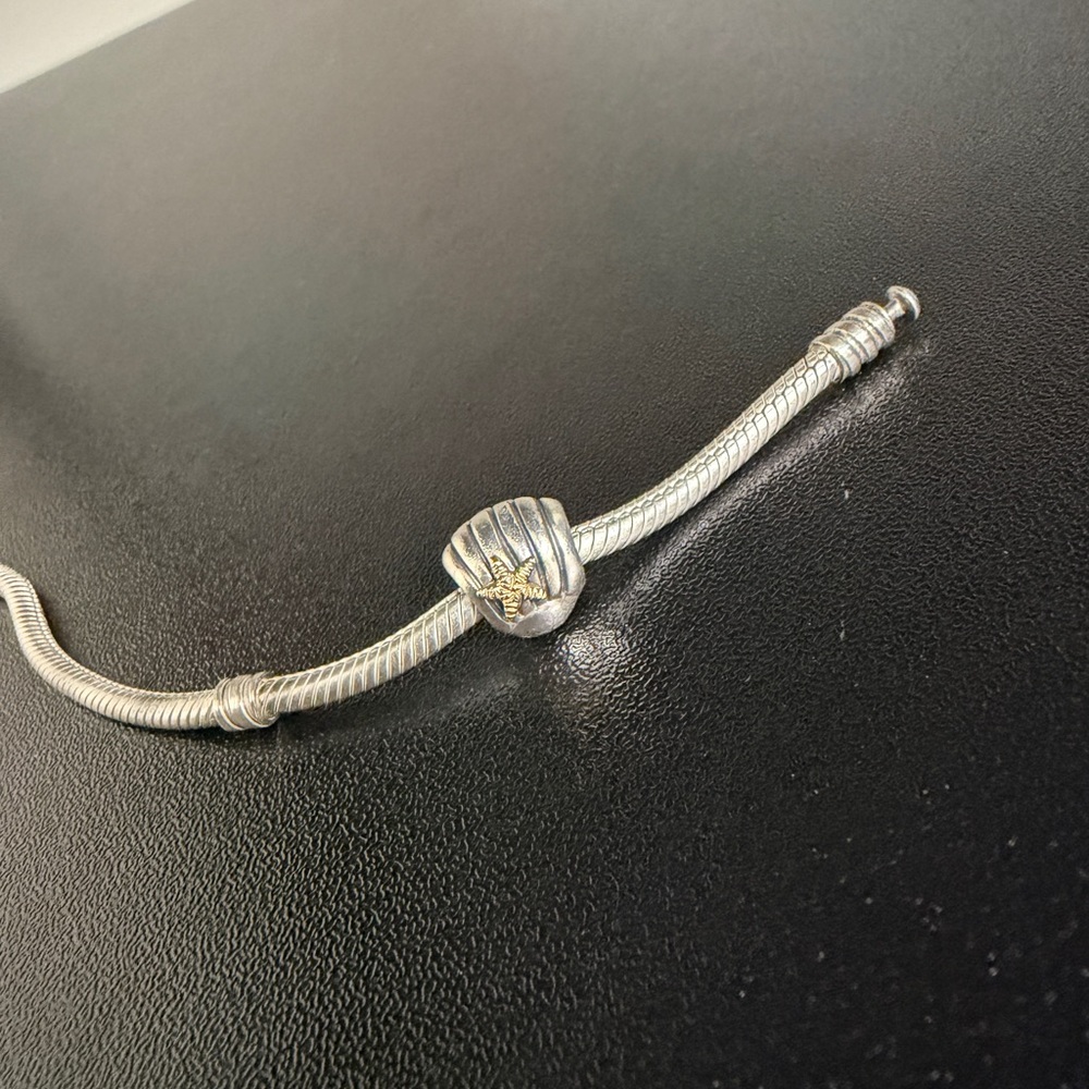 Retired Pandora Sea Shell Starfish Charm